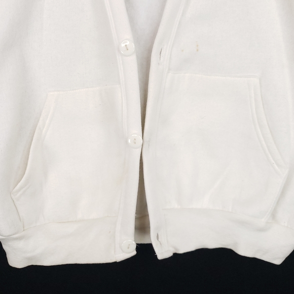 Vintage 90s San Francisco California Cardigan Preppy Pastel Pullover Sweater - Picture 6 of 14